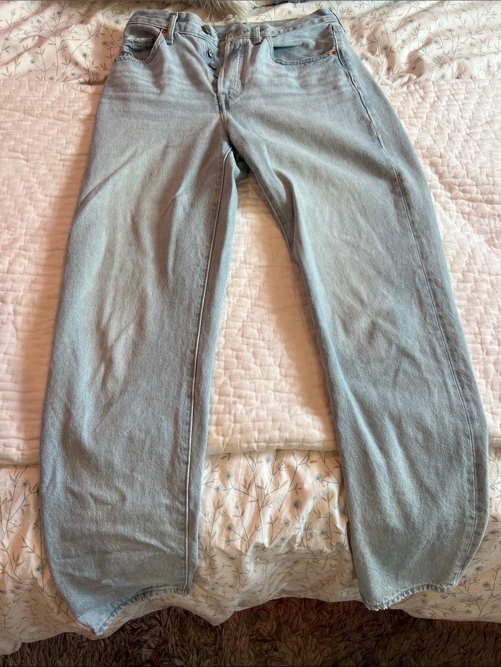 Levi's Light Blue 501 Jeans